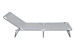 Habitat Folding Sun Lounger - Grey 22 Habitat Folding Sun Lounger - Grey -Bedding Promotion Store 8973438 R Z005A