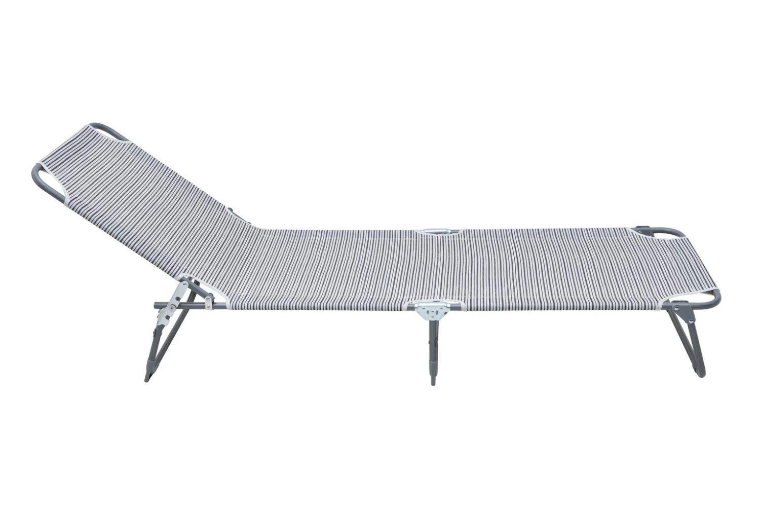 Habitat Folding Sun Lounger - Grey 10 Habitat Folding Sun Lounger - Grey - Image 8