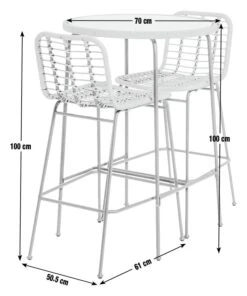 Habitat 2 Seater Bamboo Garden Bar Bistro Set 13 Habitat 2 Seater Bamboo Garden Bar Bistro Set -Bedding Promotion Store 8974145 R E001
