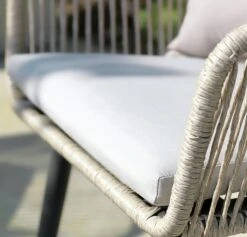 Habitat Malta 4 Seater Rattan Effect Patio Set - Natural 22 Habitat Malta 4 Seater Rattan Effect Patio Set - Natural -Bedding Promotion Store 8981671 R Z005C