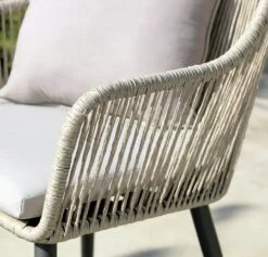 Habitat Malta 4 Seater Rattan Effect Patio Set - Natural 23 Habitat Malta 4 Seater Rattan Effect Patio Set - Natural -Bedding Promotion Store 8981671 R Z010C