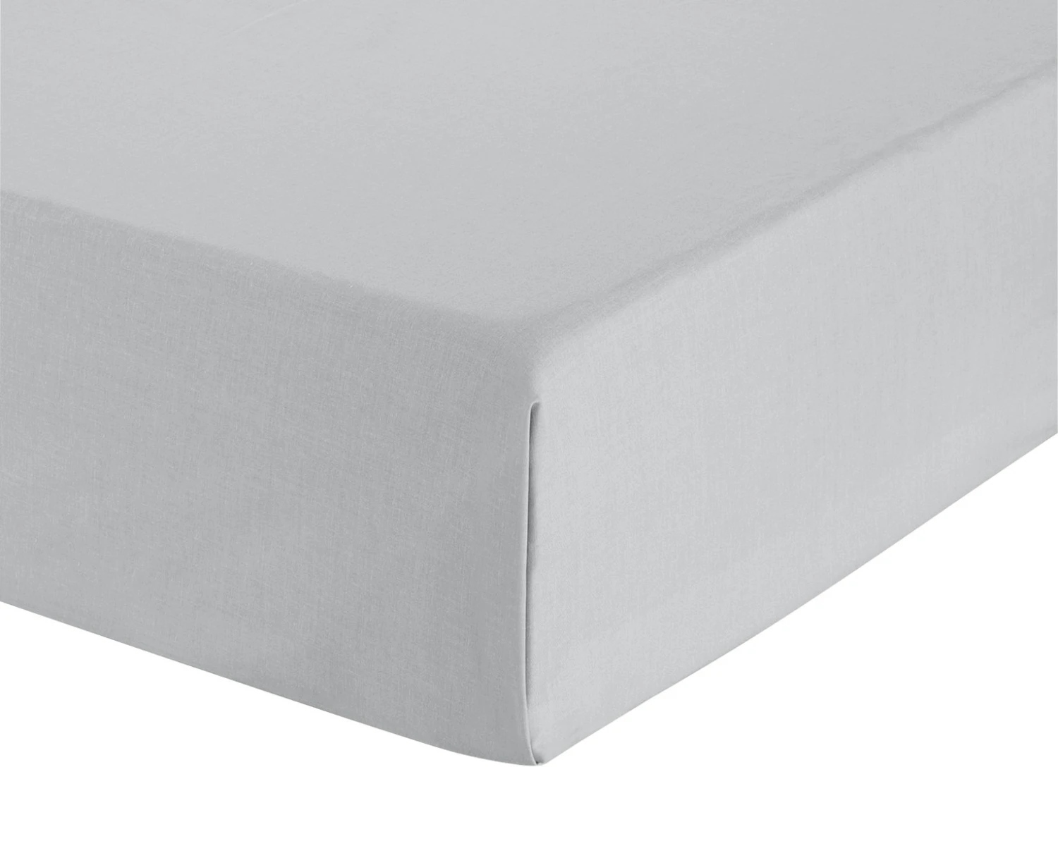 Habitat Cotton Rich Plain Dove Grey Flat Sheet - Single 3 Habitat Cotton Rich Plain Dove Grey Flat Sheet - Single