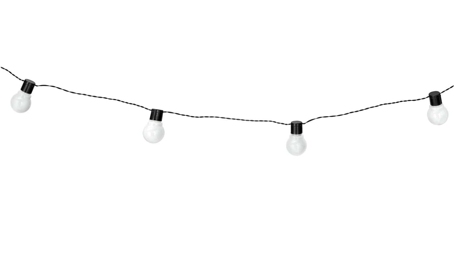 Habitat 20 Warm White Festoon Solar Lights 4 Habitat 20 Warm White Festoon Solar Lights - Image 2