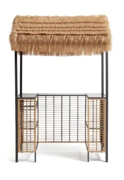 Habitat Beach Bar Gazebo With Stools - Natural 13 Habitat Beach Bar Gazebo With Stools - Natural -Bedding Promotion Store 9139941 R Z002A