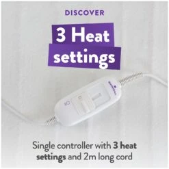 Slumberdown Essentials Electric Underblanket - Small Double -Bedding Promotion Store 9169131 R Z003A