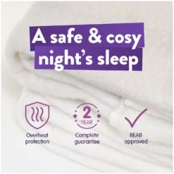 Slumberdown Essentials Electric Underblanket - Small Double -Bedding Promotion Store 9169131 R Z011A