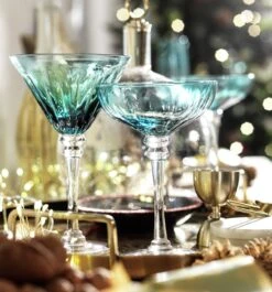 Habitat Japonica Set Of 4 Champagne Coupe -Bedding Promotion Store 9196142 R Z002C