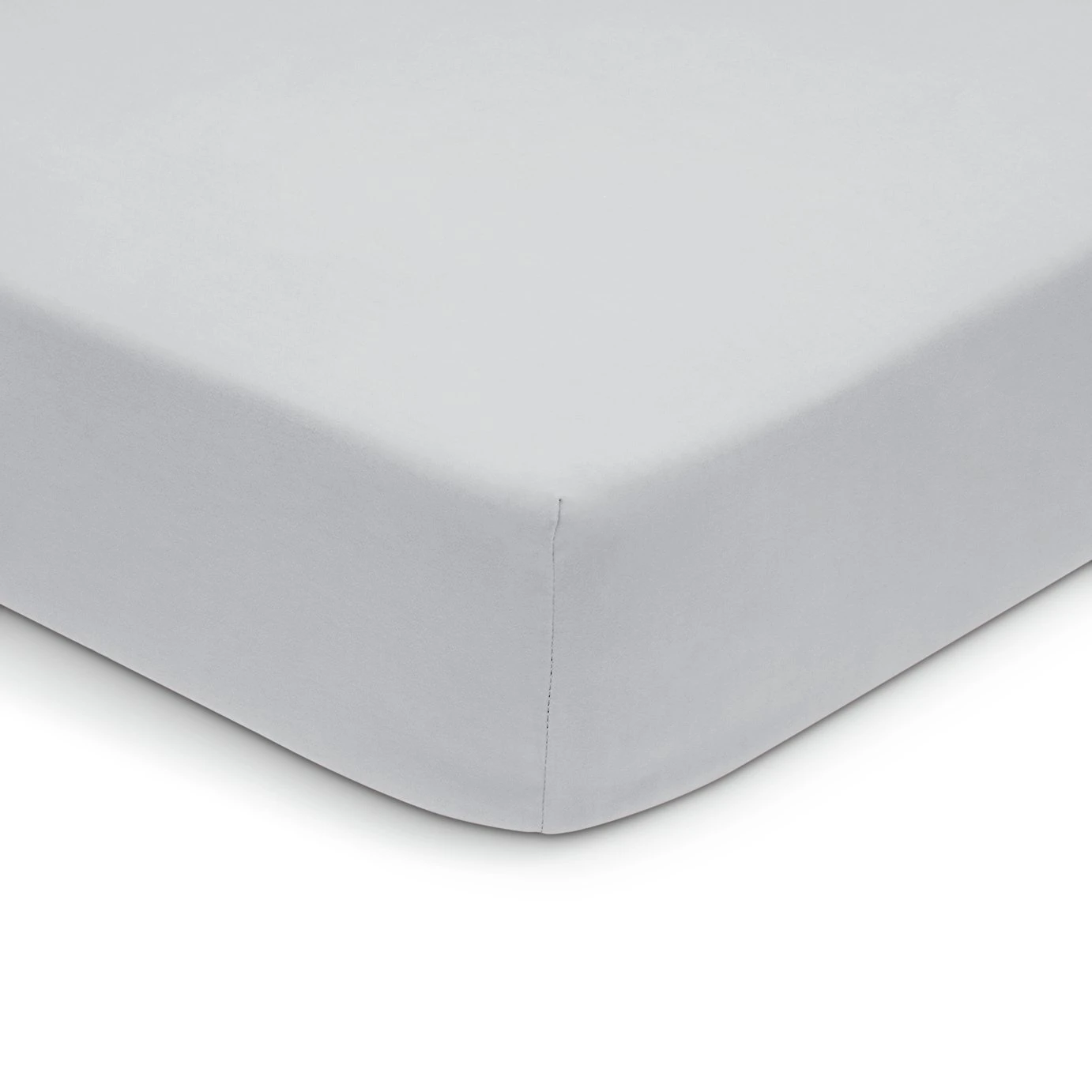 Habitat Washed Plain White Fitted Sheet - Single 3 Habitat Washed Plain White Fitted Sheet - Single