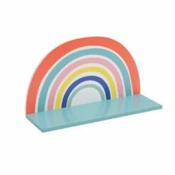 Habitat MDF Rainbow Wall Shelf - Multicoloured 8 Habitat MDF Rainbow Wall Shelf - Multicoloured -Bedding Promotion Store 9310272 R Z002A