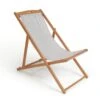 Habitat Folding Wooden Garden Deck Chair - Grey -Bedding Promotion Store 9311233 R Z001A