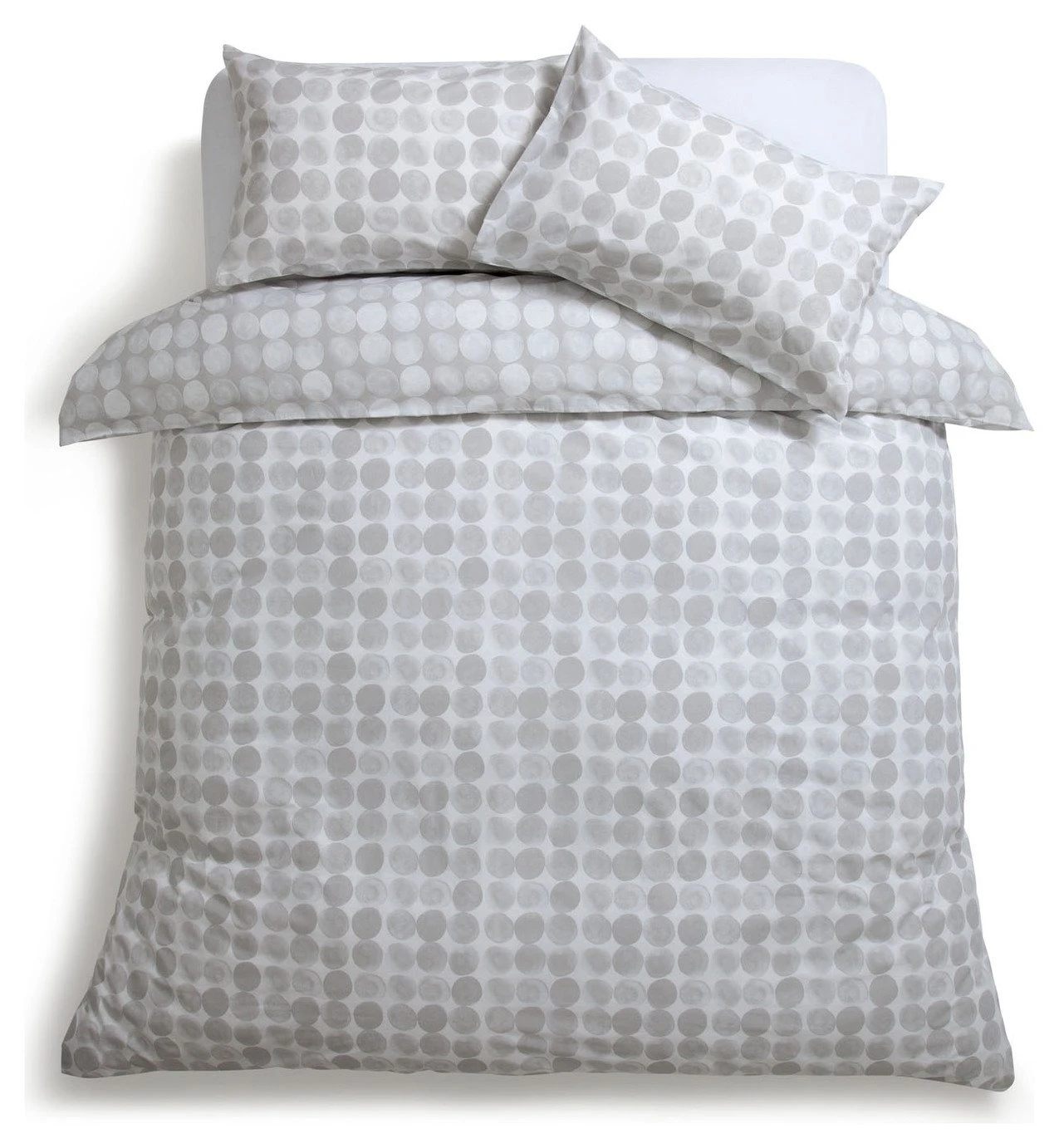Habitat Spot Print Grey Bedding Set - Single 5 Habitat Spot Print Grey Bedding Set - Single - Image 3