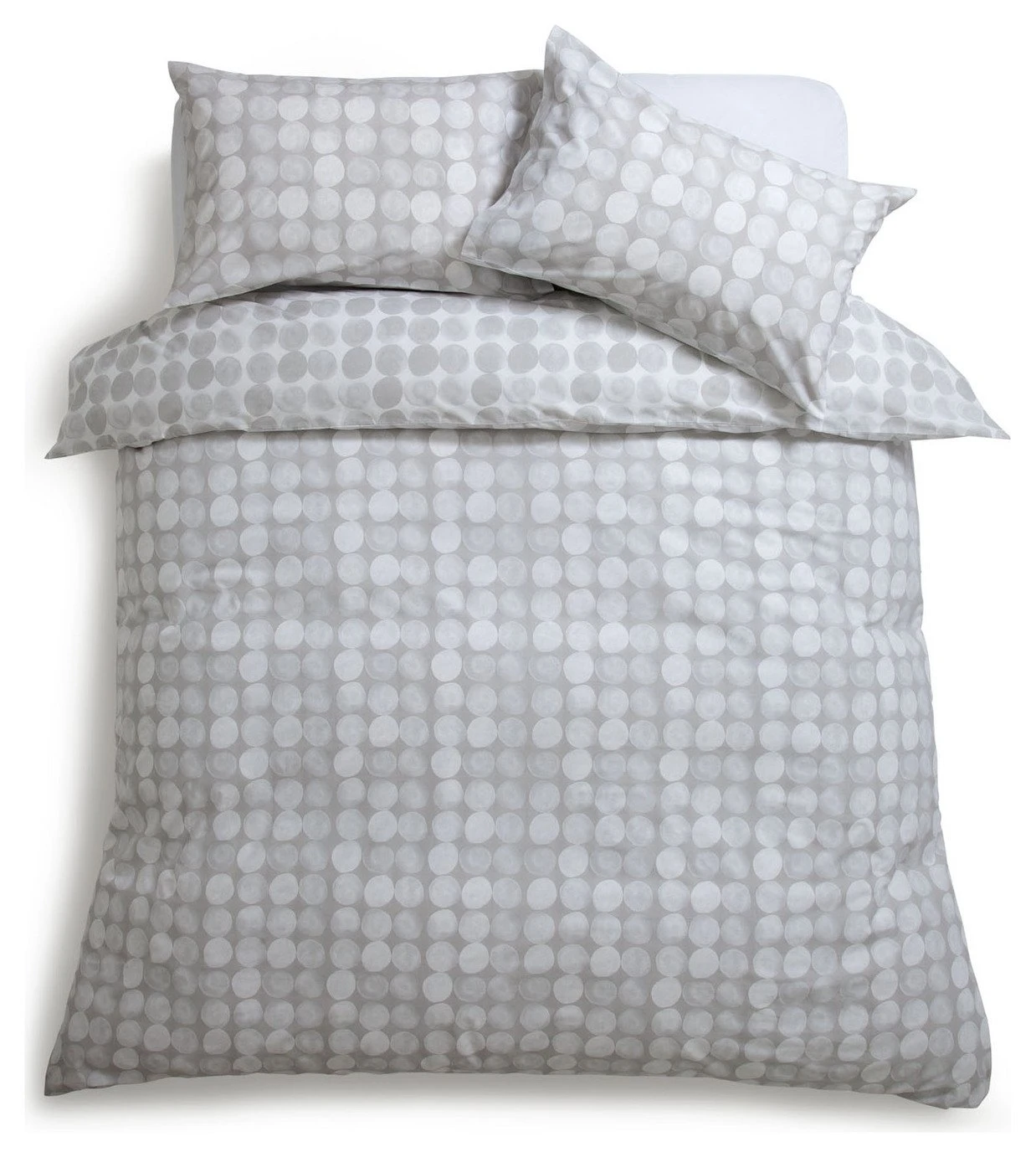 Habitat Spot Print Grey Bedding Set - Single 7 Habitat Spot Print Grey Bedding Set - Single - Image 5