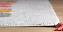Habitat Kids Rainbow Tufted Flatweave Cotton Rug -120x170cm -Bedding Promotion Store 9338302 R Z003C