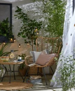 Habitat 2 Seater Bamboo Garden Bistro Set - Natural 22 Habitat 2 Seater Bamboo Garden Bistro Set - Natural -Bedding Promotion Store 9371998 R Z015C