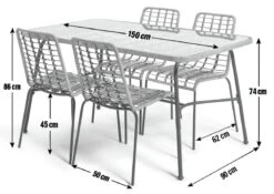 Habitat 4 Seater Bamboo Patio Set 14 Habitat 4 Seater Bamboo Patio Set -Bedding Promotion Store 9372485 R E001