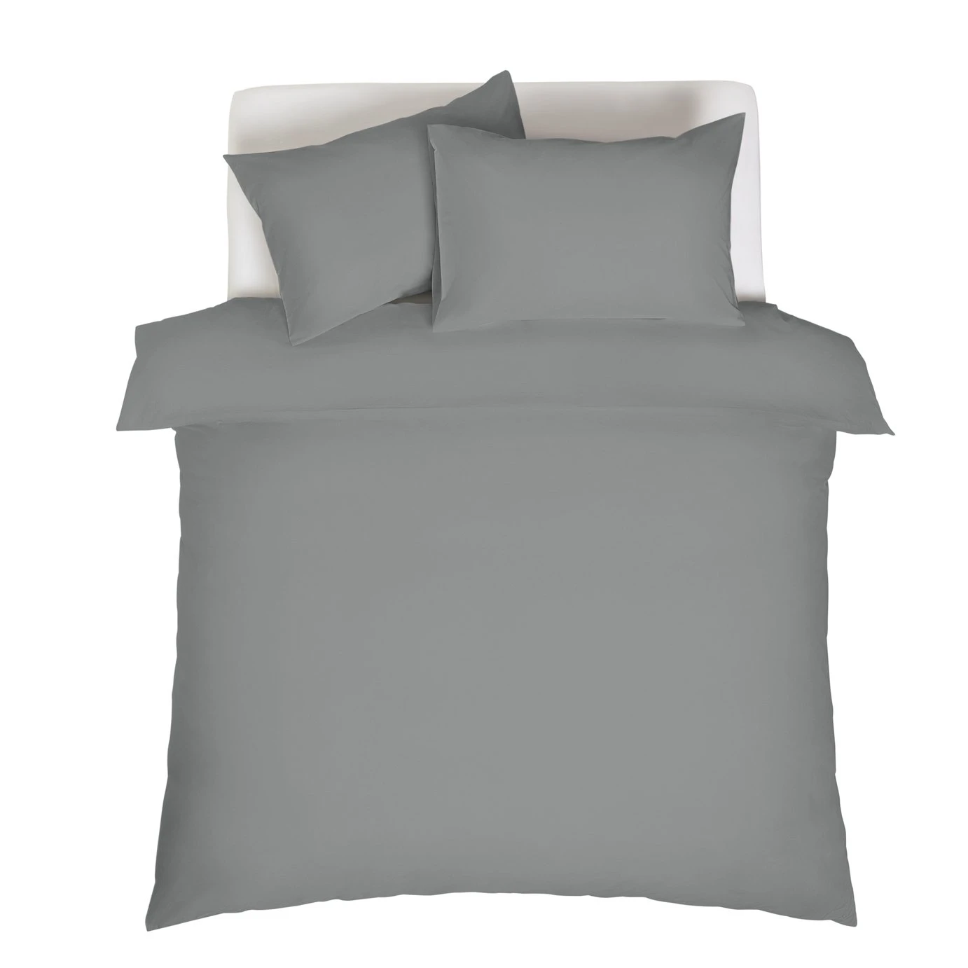 Habitat Cool Tencel Cotton Dove Grey Bedding Set - Single 5 Habitat Cool Tencel Cotton Dove Grey Bedding Set - Single - Image 3