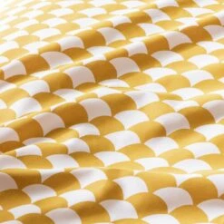Habitat Cotton Scallop Yellow Reversible Bedding Set -Double 17 Habitat Cotton Scallop Yellow Reversible Bedding Set -Double -Bedding Promotion Store 9377428 R Z006A