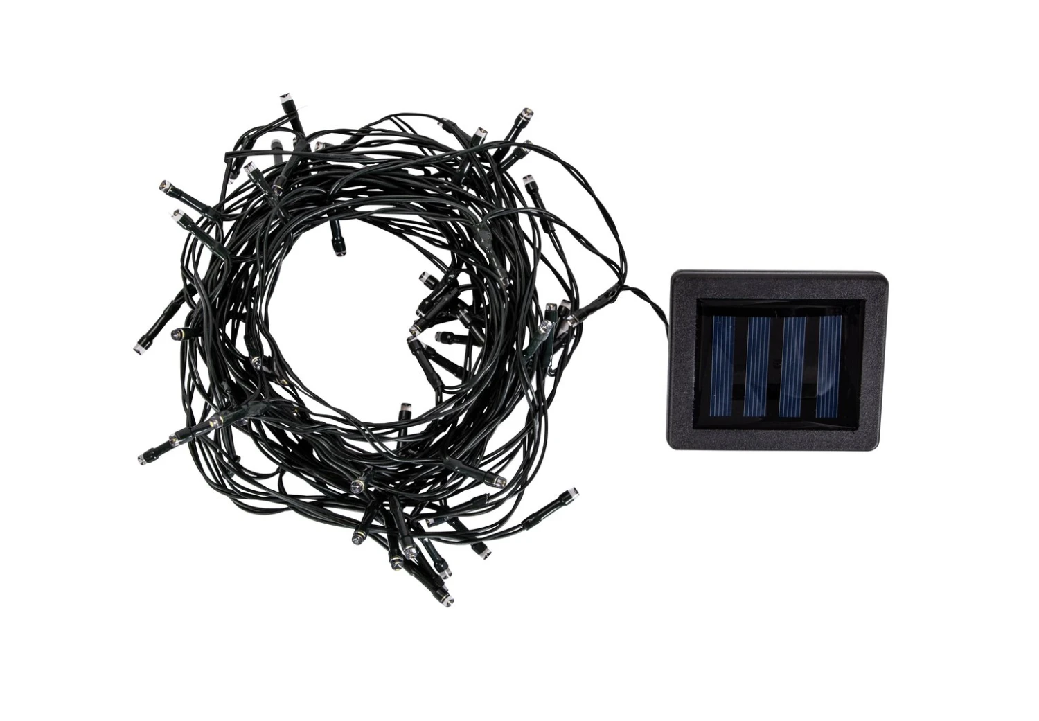 Garden By Sainsbury's Warm White Parasol Solar String Lights 4 Garden By Sainsbury's Warm White Parasol Solar String Lights - Image 2