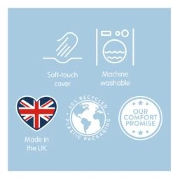 Slumberdown Summer Cool Medium Support Pillow - 2 Pack 21 Slumberdown Summer Cool Medium Support Pillow - 2 Pack -Bedding Promotion Store 9378757 R Z010A