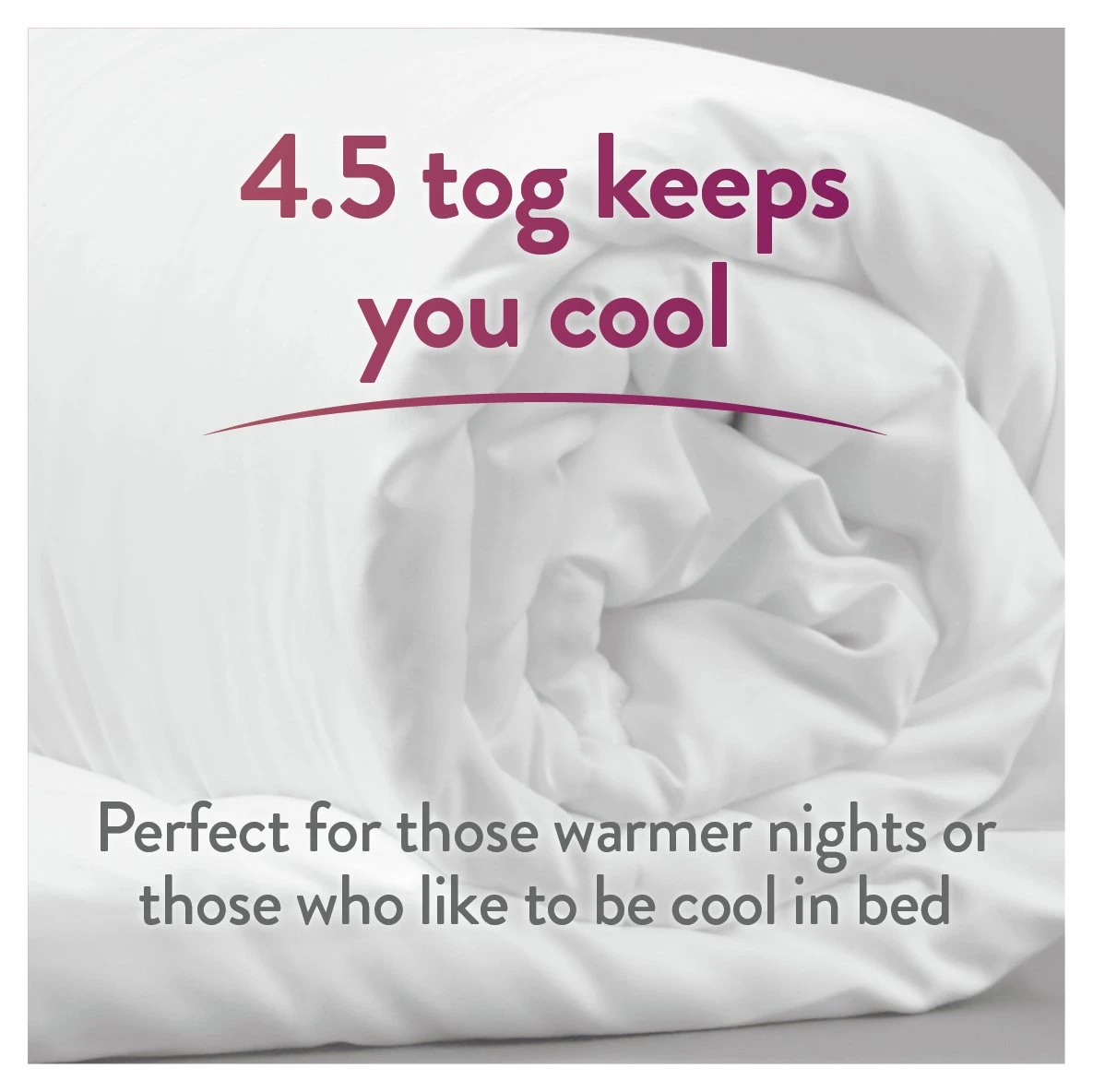 Slumberdown All Seasons 4.5 Tog Duvet - Single 8 Slumberdown All Seasons 4.5 Tog Duvet - Single - Image 6