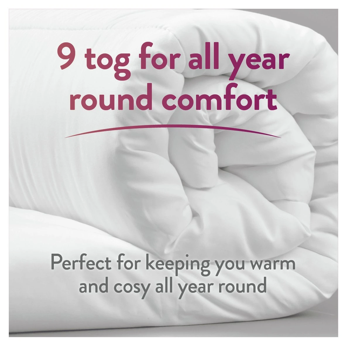 Slumberdown All Seasons 4.5 Tog Duvet - Single 9 Slumberdown All Seasons 4.5 Tog Duvet - Single - Image 7