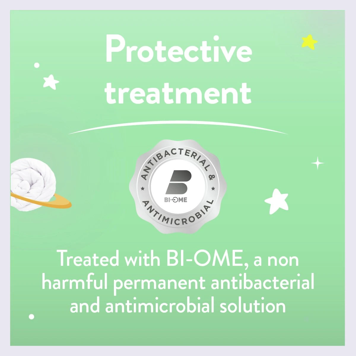 Slumberdown Anti Bacterial 4 Tog Kids Duvet - Toddler 8 Slumberdown Anti Bacterial 4 Tog Kids Duvet - Toddler - Image 6