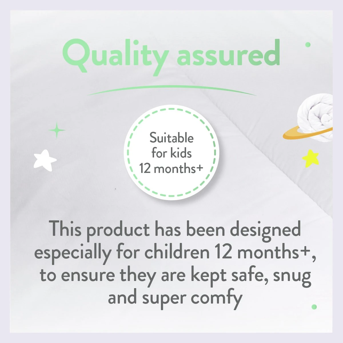 Slumberdown Anti Bacterial 4 Tog Kids Duvet - Toddler 17 Slumberdown Anti Bacterial 4 Tog Kids Duvet - Toddler - Image 15