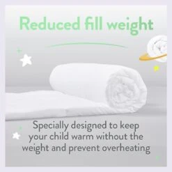 Slumberdown Anti Bacterial 4.5 Tog Kids Duvet - Single -Bedding Promotion Store 9379392 R Z005A