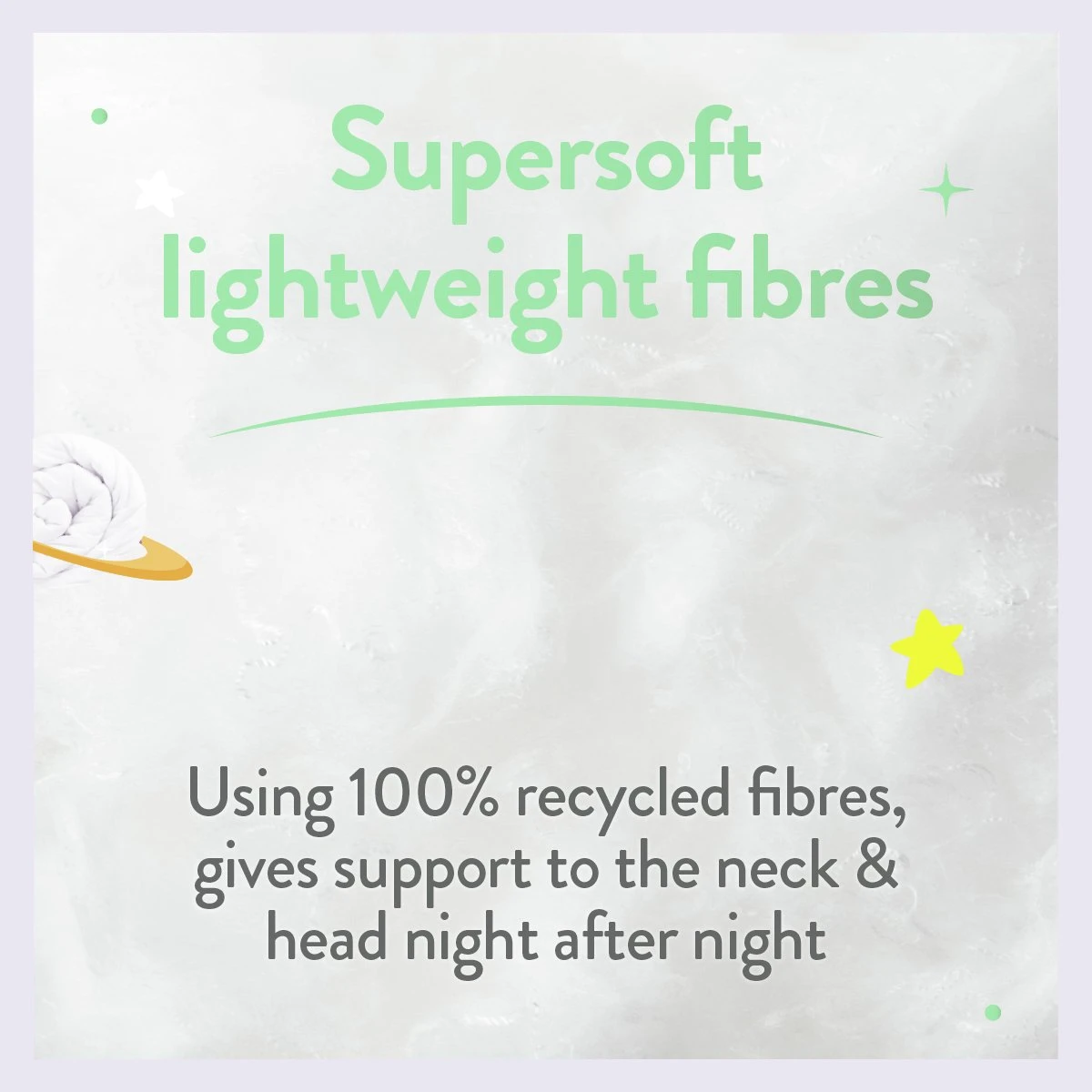 Slumberdown Anti Bacterial Soft Support Pillow - Toddler 12 Slumberdown Anti Bacterial Soft Support Pillow - Toddler - Image 10