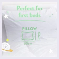 Slumberdown Anti Bacterial Soft Support Pillow - Toddler 28 Slumberdown Anti Bacterial Soft Support Pillow - Toddler -Bedding Promotion Store 9379426 R Z011A