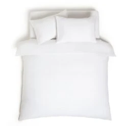 Habitat Cool Tencel Cotton Plain White Bedding Set - Single 9 Habitat Cool Tencel Cotton Plain White Bedding Set - Single -Bedding Promotion Store 9381885 R Z002A