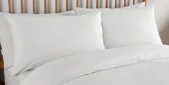Habitat Cool Tencel Cotton Plain White Bedding Set - Single 10 Habitat Cool Tencel Cotton Plain White Bedding Set - Single -Bedding Promotion Store 9381885 R Z003A