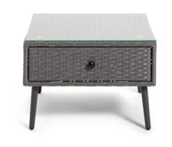 Habitat 5 Seater Rattan Effect Garden Corner Sofa Set - Grey 21 Habitat 5 Seater Rattan Effect Garden Corner Sofa Set - Grey -Bedding Promotion Store 9397673 R Z002A