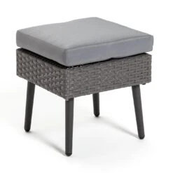 Habitat 5 Seater Rattan Effect Garden Corner Sofa Set - Grey 23 Habitat 5 Seater Rattan Effect Garden Corner Sofa Set - Grey -Bedding Promotion Store 9397673 R Z004A