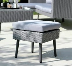 Habitat 5 Seater Rattan Effect Garden Corner Sofa Set - Grey 30 Habitat 5 Seater Rattan Effect Garden Corner Sofa Set - Grey -Bedding Promotion Store 9397673 R Z006C