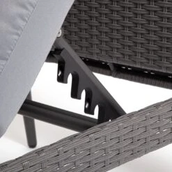 Habitat 5 Seater Rattan Effect Garden Corner Sofa Set - Grey 25 Habitat 5 Seater Rattan Effect Garden Corner Sofa Set - Grey -Bedding Promotion Store 9397673 R Z007A