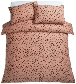 Habitat Cotton Dot Penny Pink & Black Bedding Set - Single 11 Habitat Cotton Dot Penny Pink & Black Bedding Set - Single -Bedding Promotion Store 9401882 R Z002A