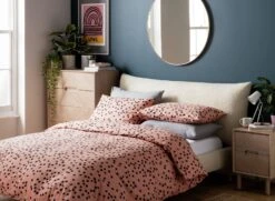 Habitat Cotton Dot Penny Pink & Black Bedding Set - Single 14 Habitat Cotton Dot Penny Pink & Black Bedding Set - Single -Bedding Promotion Store 9401882 R Z005A