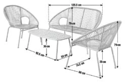 Habitat Nordic Spring 4 Seater Patio Set - Grey 16 Habitat Nordic Spring 4 Seater Patio Set - Grey -Bedding Promotion Store 9409468 R E001