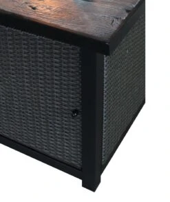 Teamson Home HF25601BA UK Gas Fire Pit With Cover -Bedding Promotion Store 9410196 R Z005A