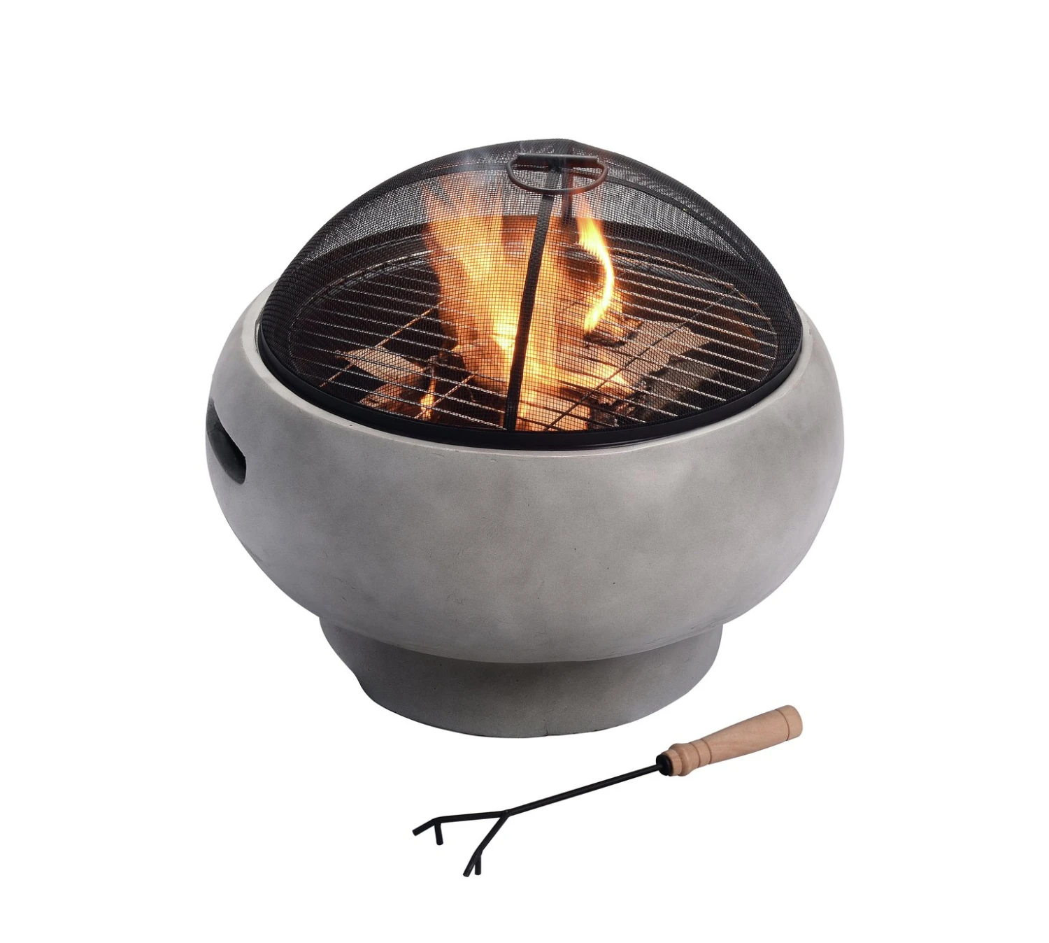 Teamson Home HR17501AB Wood Burning Fire Pit 3 Teamson Home HR17501AB Wood Burning Fire Pit