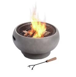 Teamson Home HR17501AB Wood Burning Fire Pit 20 Teamson Home HR17501AB Wood Burning Fire Pit -Bedding Promotion Store 9410598 R Z009A