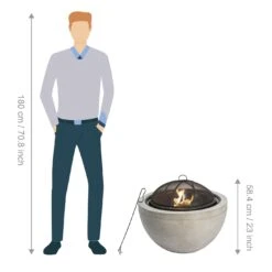 Teamson Home HR30180AA Wood Burning Fire Pit 15 Teamson Home HR30180AA Wood Burning Fire Pit -Bedding Promotion Store 9410615 R Z004A