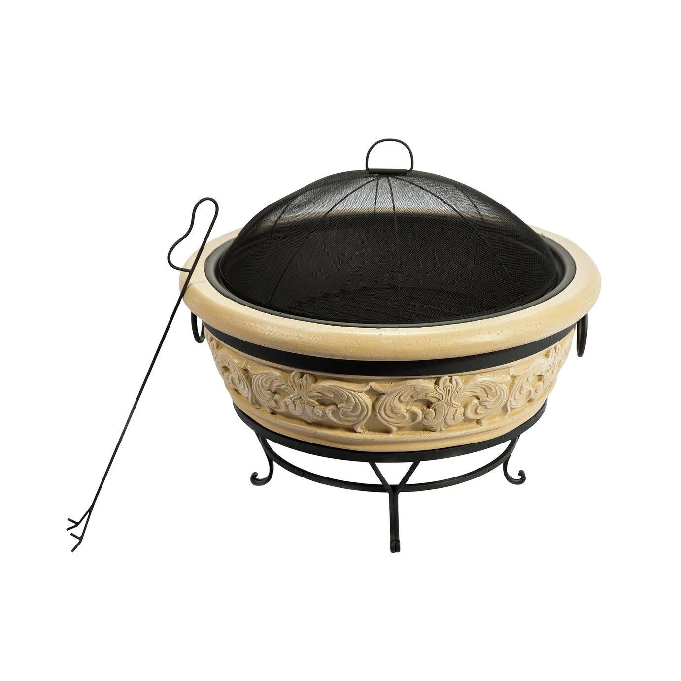 Teamson Home HR26303AA S Wood Burning Fire Pit 5 Teamson Home HR26303AA S Wood Burning Fire Pit - Image 3