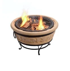 Teamson Home HR26303AA S Wood Burning Fire Pit 12 Teamson Home HR26303AA S Wood Burning Fire Pit -Bedding Promotion Store 9410732 R Z005A