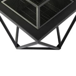 Teamson Home PT-FW0002 Wood Burning Fire Pit With Cover -Bedding Promotion Store 9410804 R Z007A