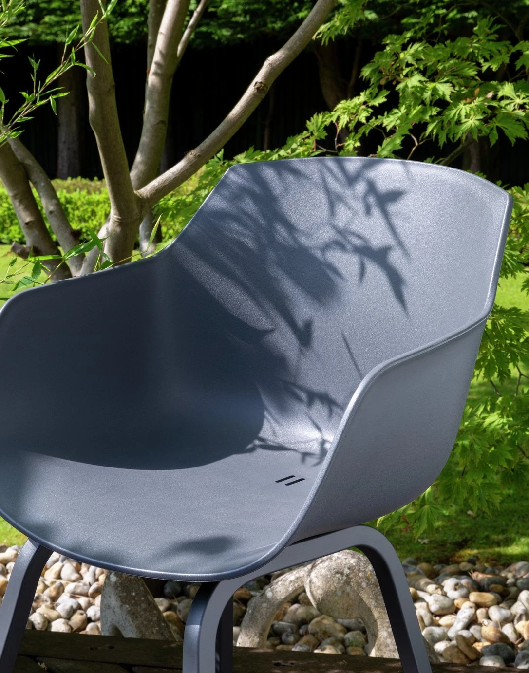 Habitat Aegaen 6 Seater Metal Patio Set - Grey 11 Habitat Aegaen 6 Seater Metal Patio Set - Grey - Image 9