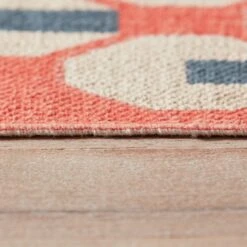 Habitat Octo Flatweave Cotton Rug - Pink - 120x180cm -Bedding Promotion Store 9431089 R Z002C