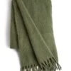 Habitat Faux Mohair Throw - Sage Green - 125x150cm 1 Habitat Faux Mohair Throw - Sage Green - 125x150cm -Bedding Promotion Store 9438776 R Z001A