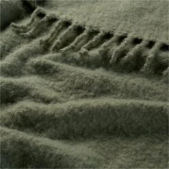 Habitat Faux Mohair Throw - Sage Green - 125x150cm 7 Habitat Faux Mohair Throw - Sage Green - 125x150cm -Bedding Promotion Store 9438776 R Z002A